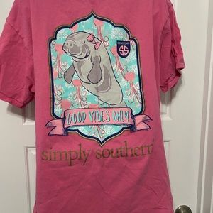 Simply southern good vibes only T-shirt
